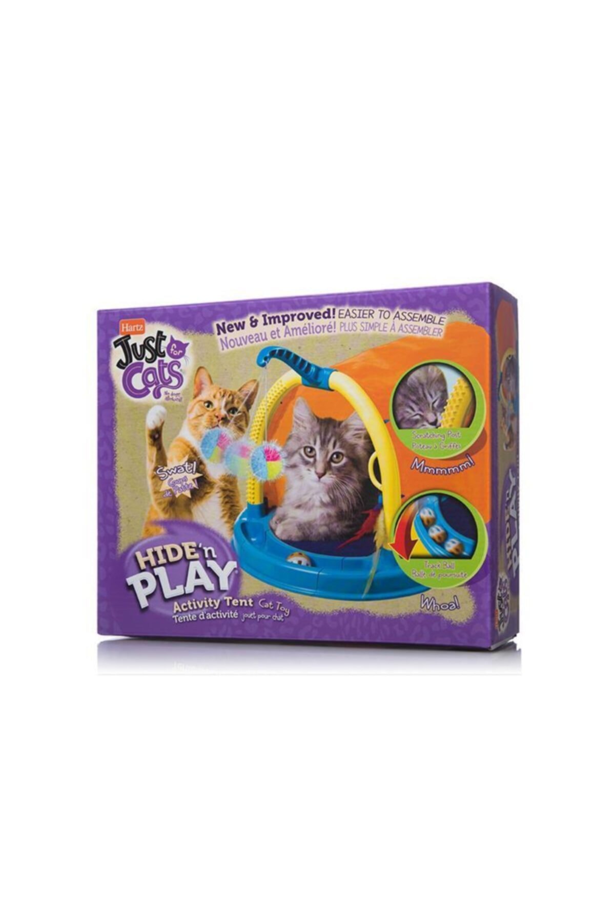 Hartz just for cats hide n play top